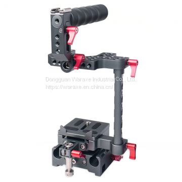 WARAXE Universal DSLR Half Cage Kit For Canon 5DmkIV, 5DmkIII 5DmkII 4000 photo-3