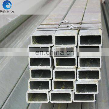 Iron gi / Pre Galvanized Hollow Section Square Iron Seamless Rectangular Tubes