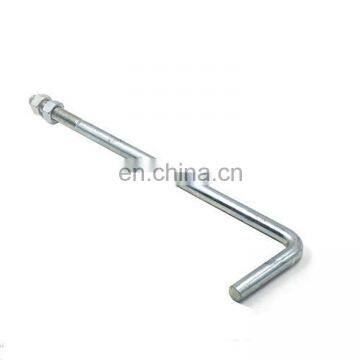 carbon steel foundation bolt/ shaped U/J/L anchor bolt