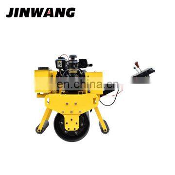 Small Hand Single Drum Vibrator Road Roller Compactor Price for Sale