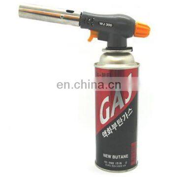 Korea gas torch (Butane gas torch) One touch ignition / Anti-flare device /