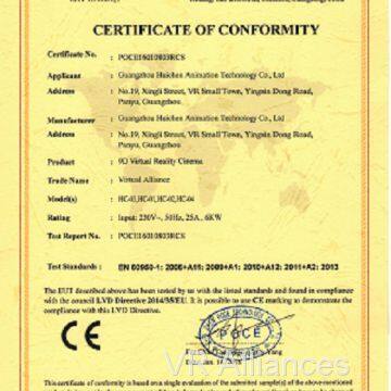CE Certificate