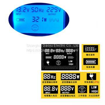 CHGAOY Pure Sine Wave Solar Power Inverter 2000W 12V DC to 120V±5% AC 60HZ Converter Off Grid With LCD Display photo-5