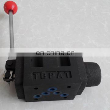 hydraulic control valve loader handle