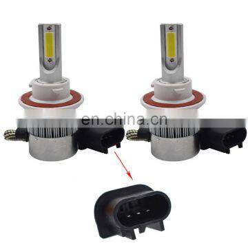 2x GP Thunder LED Headlight H13 9008 6000K Low High Beam Fog DRL Bulb White For Jeep