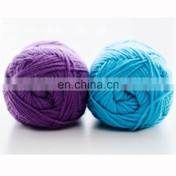 OEKO 100% acrylic 8 ply solid dyed hand knitting yarn