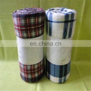 Cheap Polyester Printed Solid Color Polar Fleece Coral Fleece Blanket photo-2