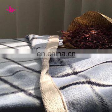 Anti Pilling 100% Cashmere Knitted Wholesale Wool Baby Children Throw Blankets Plaid photo-2