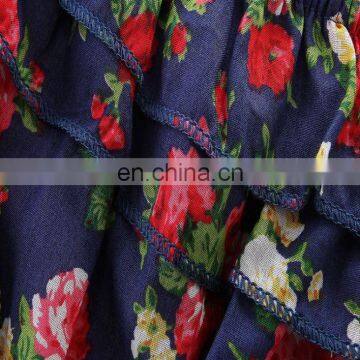 Soft Wear Summer Baby Girls Rompers Kids Floral 100% Cotton Bodysuits photo-3