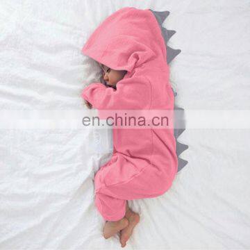 Boys Girls Dinosaur Hoodie Romper Infant Baby Autumn Winter Clothes Toddler with Zip Jumpsuit Baby long sleeve Clothes