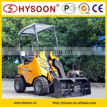 Chinese Compact Hydrostatic Mini Wheel Loader Trade for Garden Digging Tools Review photo-4