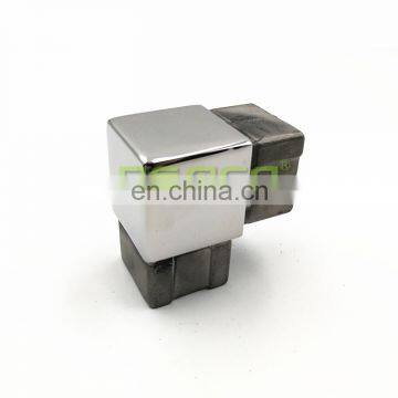 Brush Stainless steel square tube connector