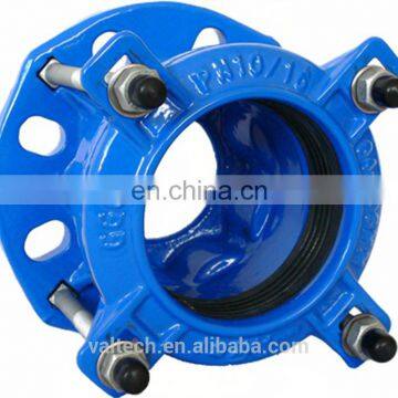 ISO2531 Standard waterworks industry use potable water pipe Ductile iron universal flange adaptor PN16