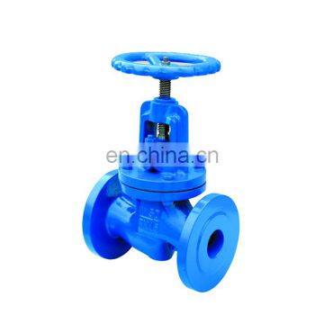 DIN3202 F1 cast iron rising stem globe valve DN50 PN16