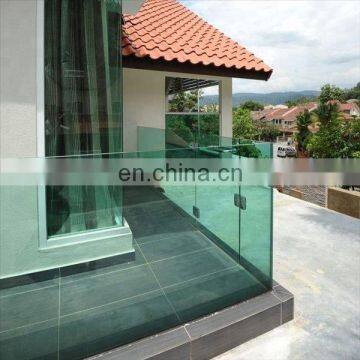 Tempered Float Glass Panel Safety Wall Sapphire Glass Glass Wall for Swimming Pool