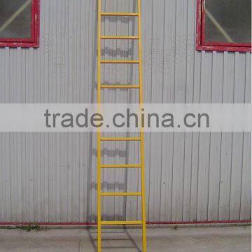 High strength FRP/GRP fiberglass straight ladder