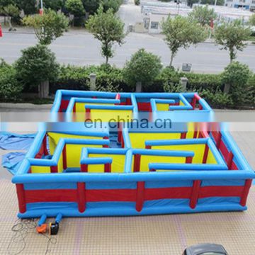 Cheap crazy inflatable maze,rental large adult inflatable maze for party game