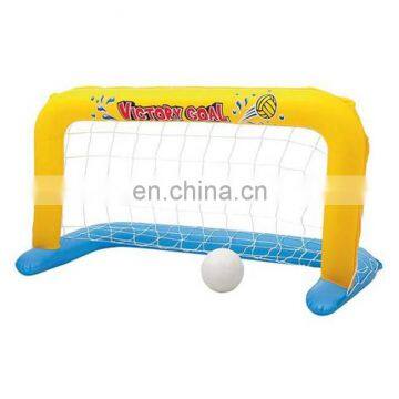 Floating water toys inflatable soccer ball goal