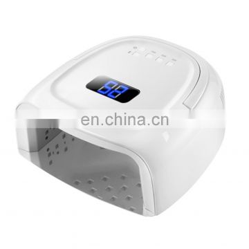 New S20 Built-in Battery Wireless UV Lamp 60W Gel Nail Polish Dryer Nail Curing Light Cordless LED Nail Lamp