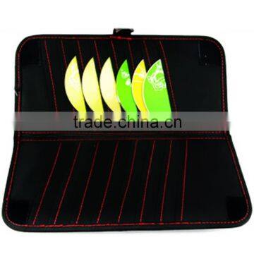 New Double-Deck Auto Car Visor CD/DVD Bag Storage Holder/Tissue Bag,Red+Black photo-2