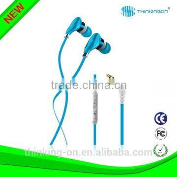 3.5mm good quality metal earbuds earphones with super bass sound