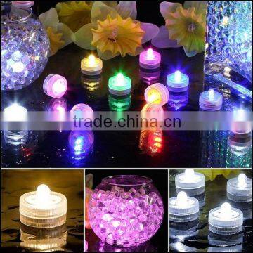 Wholesale LED Subenersible Waterproof Candle Tea Lights-Yellow SNL068 photo-5