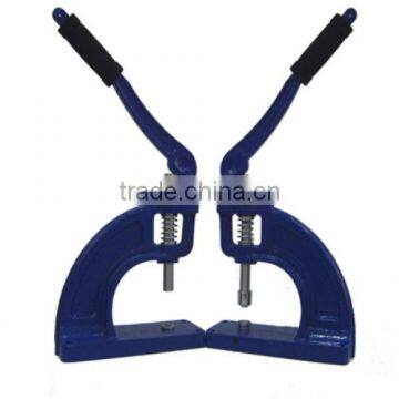 EU Standard Manual Grommet Eyelet Punching Machine photo-2