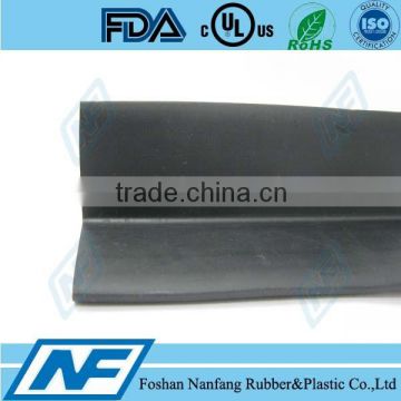 PVC material protective L shape rubber strips