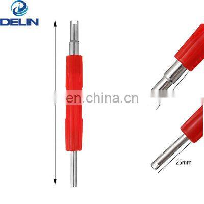 2 in 1 Air Conditioning Valve Core Screw Driver Tire Valve Core Remover Installer Tool photo-4