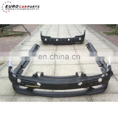 S class W220 2003 to 2006 year to S63 style body kit full set FRP material with front bumper side skirt rear bumper for W220