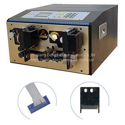 0.8-3.5 mm Automatic Double Thin Wire Striping Cutting Machine photo-2