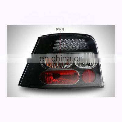 Rear Light Black Housing LED Tail Lamp For VOLKSWAGEN Golf 4 '1998-'2002 year