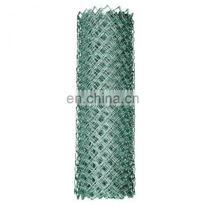 Wholesale H 6ft. 9-Gauge Residential Galvanized Steel Chain Link Fence system(without Gate), with 2-3/8 in Squares