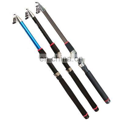 2.1M Complete Ultralight Carbon Fiber Carp Fishing Rod Kit Telescopic Fly Reel Combination Fishing Rod