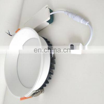 фабричный алюминиевый тонкий светодиодный панельный светильник с тремя цветами, потолочный светильник photo-4