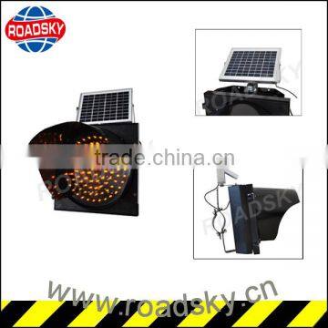 High Quality Wireless Yellow Solar Flashing Warning Light Price