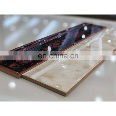 45*8CM 450*80MM Fuzhou Skirting Marble Floor Tiles photo-5