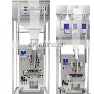 Automatic Three Heads Pneumatic 3 In 1 Sachet Pouch Packing Machine With Date Printer Eyemark Sensor photo-2