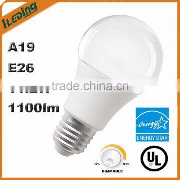 Warm White 2700K 3000K 4100K 11.2W LED Light Bulbs A19