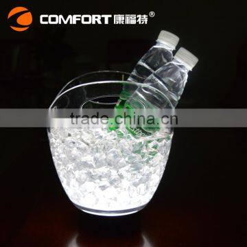 Boat shape plastic light up wine bucket