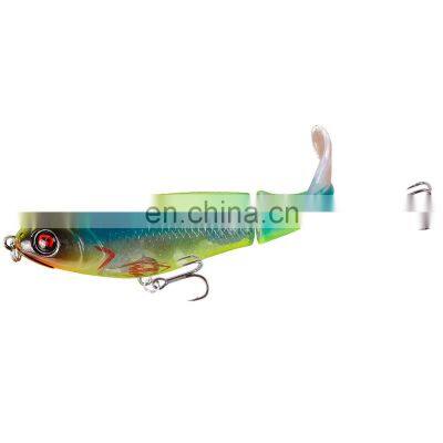 10.5cm 16.5g 10 colors 3D High Simulation  eyes Saltwater Fish Baits with Treble Hooks Sinking Pencil Bait Fishing