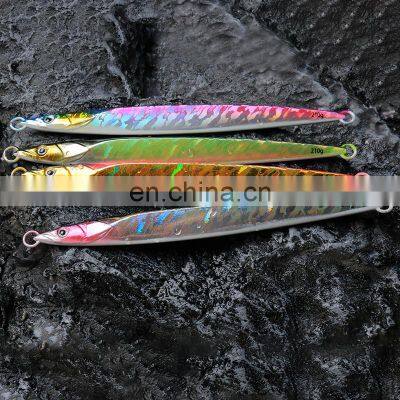New Design 21.8cm 260g Fishing Lure Spinner Long Casting Metal Jig Jigging Lure Jigbait photo-3