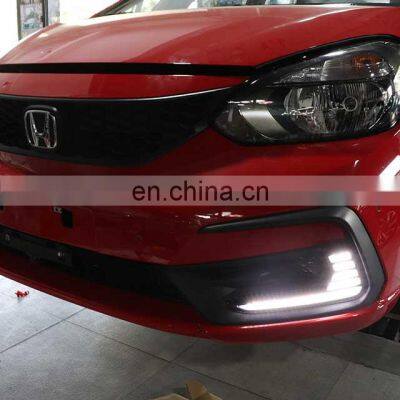 Car Jazz Front Bumper Lights Auto Parts Drl Led 2020 2021 2022 photo-3