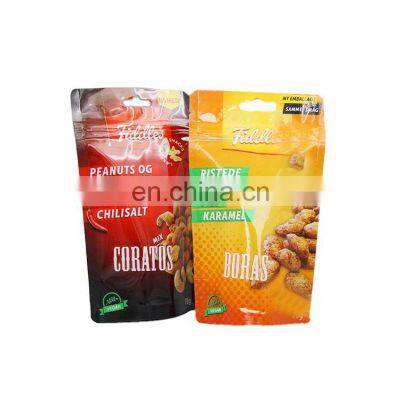 top quality stand up food packaging pouch bag for nuts