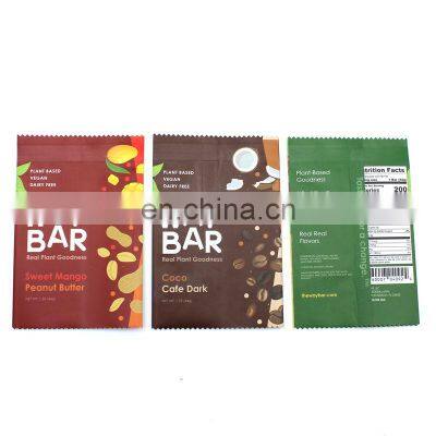 High Quality Hot Sale Aluminum Foil Energy Cereal Chocolate Packaging for Candy no Odour Bar Wrapper
