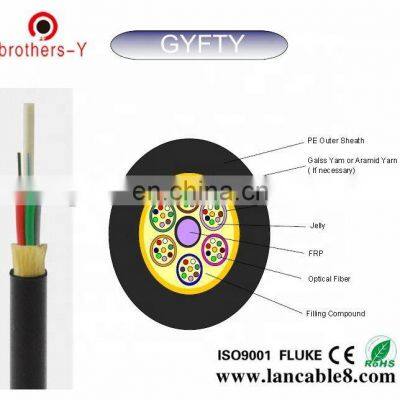 Fiber GYFTY 24 Core Single Mode Fiber Optic Cable Aerial photo-2