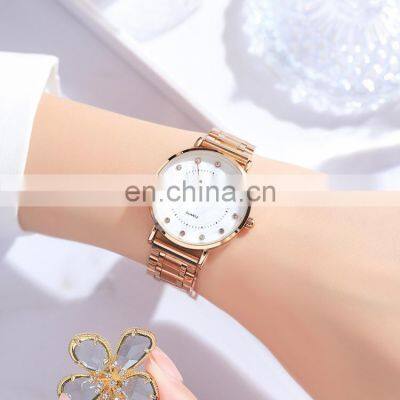 Skmei Brand Watches 1840 Waterproof Rose Gold Women Stainless Steel Lady Watch photo-3