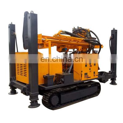 Orangemech Top drive JDL350 diesel engine hydraulic crawler water well drilling rig