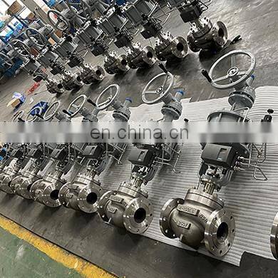 EP Positioner YT1000L DN50 ZJHP Series Series Carbon Steel Pneumatic Single Seated Cage Type Pneumatic Pressure Control Valve photo-3