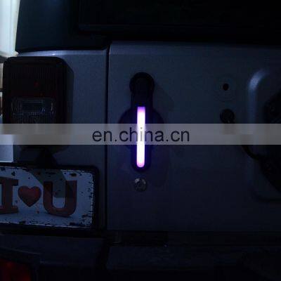 Car 4 Door Handle With LED Light For Jeep Wrangler JK 2017-2017 4x4 Accessories photo-3